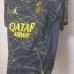 22/23 Paris Saint-Germain PSG Fourth Away Black Jersey Kit short sleeve-4752245