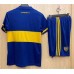 20/21 Retro Boca Juniors Home Blue Yellow Jersey Kit short sleeve (Shirt + Short)-1757594
