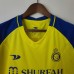 22/23 Al-Nassr FC Riyadh Victory Home Yellow Blue Jersey version short sleeve-9709639