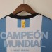 2022 Argentina Champion Commemorative Edition Blue White Jersey Kit short sleeve-7281136