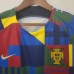 2022 Portugal Training Blue Red Jersey Kit short sleeve-4400612
