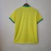 2022 Brazil Home Stadium Pele Commemorative Edition Yellow Jersey Kit short sleeve-4183184