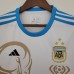 2023 Argentina Champion Commemorative Edition White Jersey Kit short sleeve-3649510