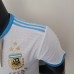 2022 Argentina Champion Commemorative Edition White Jersey Kit short sleeve (Player Version)-1902198