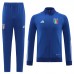 2022 Italy Navy Blue Edition Classic Training Suit (Top + Pant)-566490