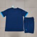 22/23 Marseille Away Navy Blue suit short sleeve kit Jersey (Shirt + Short +Sock)-2405660