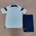 2022 World Cup USA Home White suit short sleeve kit Jersey (Shirt + Short +Sock)-1852078