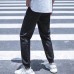 Fashion Casual Long Pants-Black-3398389