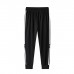 Fashion Casual Long Pants-Black/White-727190