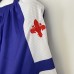 Retro 99/00 Shorts Fiorentina Home Blue White Shorts Jersey-8772701