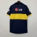 Retro 09/10 Boca Juniors Home Navy Blue Yellow Jersey Kit short sleeve-5494903
