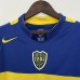 Retro 04/05 Boca Juniors Home Navy Blue Yellow Jersey Kit short sleeve-1844331