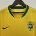 Retro 2006 Brazil Home Yellow Jersey Kit short sleeve-5026659
