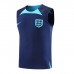 22/23 England Blue Training suit Jersey Kit Sleeveless vest (vest + Short)-4984695