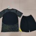 22/23 Paris Saint-Germain PSG Fourth Away Black Jersey Kit short sleeve (Shirt + Short +Sock)-4752258