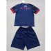 22/23 Kids Eindhoven Away Black Gray kids Jersey Kit (Shirt + Short)-2983050
