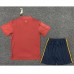 2020 Spain Home Red Jersey Kit short sleeve (Shirt + Short)-4554558