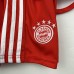 23/24 Kids Bayern Munich home White Red Kids Jersey Kit short sleeve (Shirt + Short)-5768559