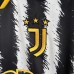 23/24 Juventus Home Black White Jersey Kit short sleeve-8403463