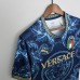2022 Italy x V blue Jersey Kit short sleeve-7662987