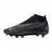 Phantom GX Elite FG High Soccer Shoes-Gray/Black-9965667