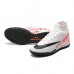 Superfly 8 Academy TF High Soccer Shoes-White/Black-4898752