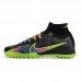 Air Zoom Mercurial Vapor XV Elite TF High Soccer Shoes-Black/Green-7944414