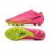 Air Zoom Mercurial Superfly IX Elite AG Soccer Shoes-Pink/Green-9413008