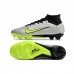 Air Zoom Mercurial Superfly IX Elite FG High Soccer Shoes-Gray/Black-3942092