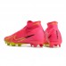 Air Zoom Mercurial Superfly IX Elite FG High Soccer Shoes-Pink/Yellow-5963771