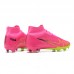 Air Zoom Mercurial Superfly IX Elite FG High Soccer Shoes-Pink/Yellow-2229597