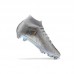 Zoom Vapor 15 Elite SE FG High Soccer Shoes-Gray/Blue-1854918