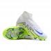Air Zoom Mercurial Superfly IX Elite FG High Soccer Shoes-White/Green-920839