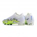 Air Zoom Mercurial Superfly IX Elite FG Soccer Shoes-White/Green-2020792