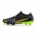 Air Zoom Mercurial Superfly IX Elite FG Soccer Shoes-Black/Green-8003455