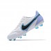 Tiempo Legend 9 Elite FG Soccer Shoes-White/Blue-157721
