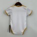 23/24 Kids Real Madrid home White Baby Jersey Kit short sleeve-3460186