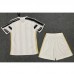 20/21 Juventus Home White Black Jersey Kit short sleeve (Shirt + Short)-2948519