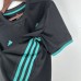 Retro 17/18 Real Madrid Away Black Jersey Kit short sleeve-189716
