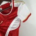23/24 Women Arsenal Home Red White Jersey Kit short sleeve-6529135