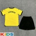 23/24 Kids Borussia Dortmund Home Yellow Black Kids Jersey Kit short sleeve (Shirt + Short)-2549291
