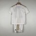 23/24 Kids Lyon Home White Kids Jersey Kit short sleeve (Shirt + Short)-7393112