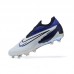 Air Zoom Mercurial Vapor XV Elite FG Soccer Shoes-White/Blue-9956053