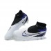 Phantom GX Elite FG High Soccer Shoes-White/Blue-1645808