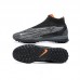 Phantom GX Elite DF Link TF High Soccer Shoes-Gray/Black-7616646