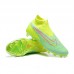 Phantom GX Elite FG High Soccer Shoes-Light Green/Blue-2450186
