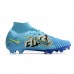 Air Zoom Mercurial Superfly IX Elite FG High Soccer Shoes-Blue/Yellow-7305374
