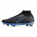 Air Zoom Mercurial Superfly IX Elite FG High Soccer Shoes-Black/Blue-2721133