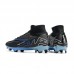 Air Zoom Mercurial Superfly IX Elite FG High Soccer Shoes-Black/Blue-2721133