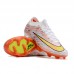 Air Zoom Mercurial Superfly IX Elite FG Soccer Shoes-White/Orange-9476835